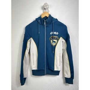 LAMB L.A.M.B Gwen Stefani Rare Zip Hoodie Vintage Womens XS No‎ Doubt Y2K Rock